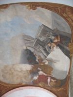 54. Čerstvě odkrytá barokní frezka (na odkrytí jich čeká ještě hodně)