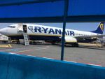 Naše letadlo na letišti Ciampino
