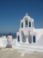 15. Oia (na Santorini je přes 350 kostelů)