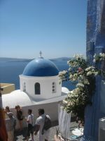 22. Oia (nejznámější řecké pohledy jsou ze Santorini)