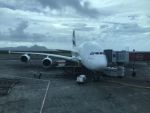 Přiletěli jsme A380 od Air Mauritius
