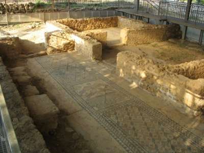 1. Pozůstatky římské vily v Porosu